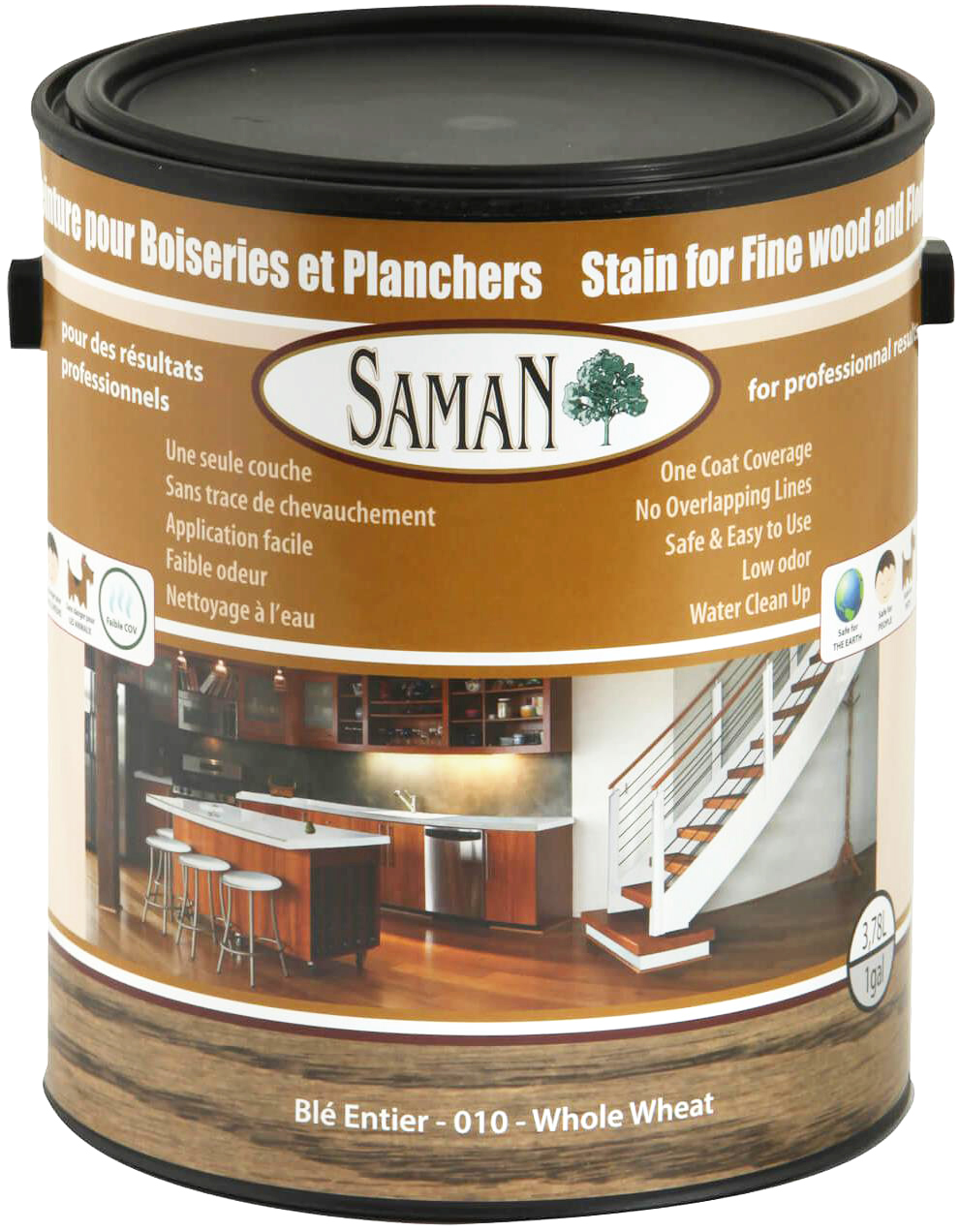Teinture pour boiseries et planchers - SamaN - Ardec - Produits pour bois