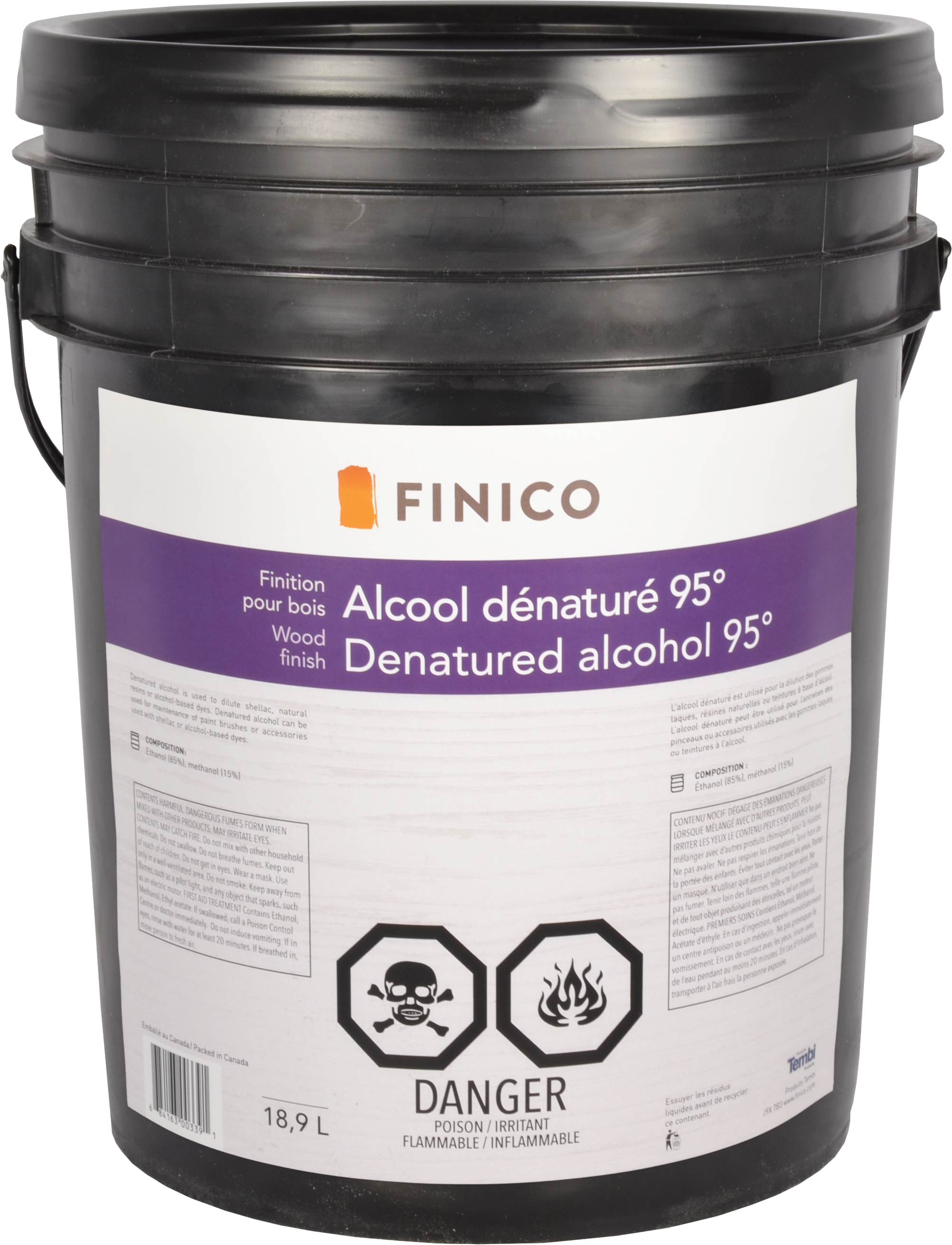 Alcool dénaturé - Finico - Ardec - Produits pour bois