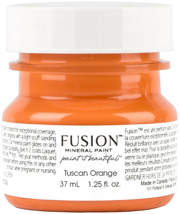 Fusion Mineral Paint 37 ml Tester Tuscan Orange