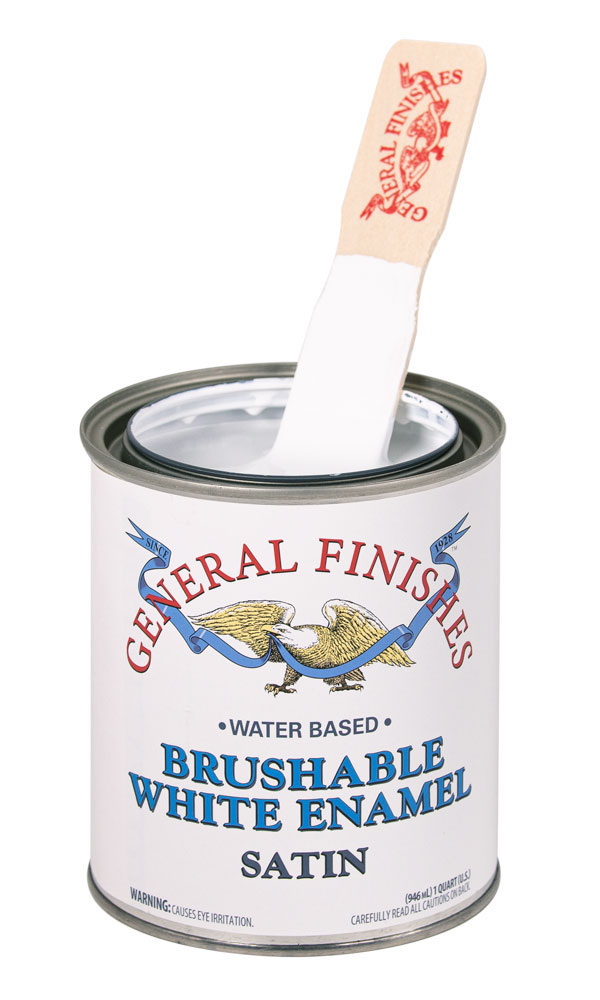 Brushable White Enamel - General Finishes - Ardec - Finishing Products