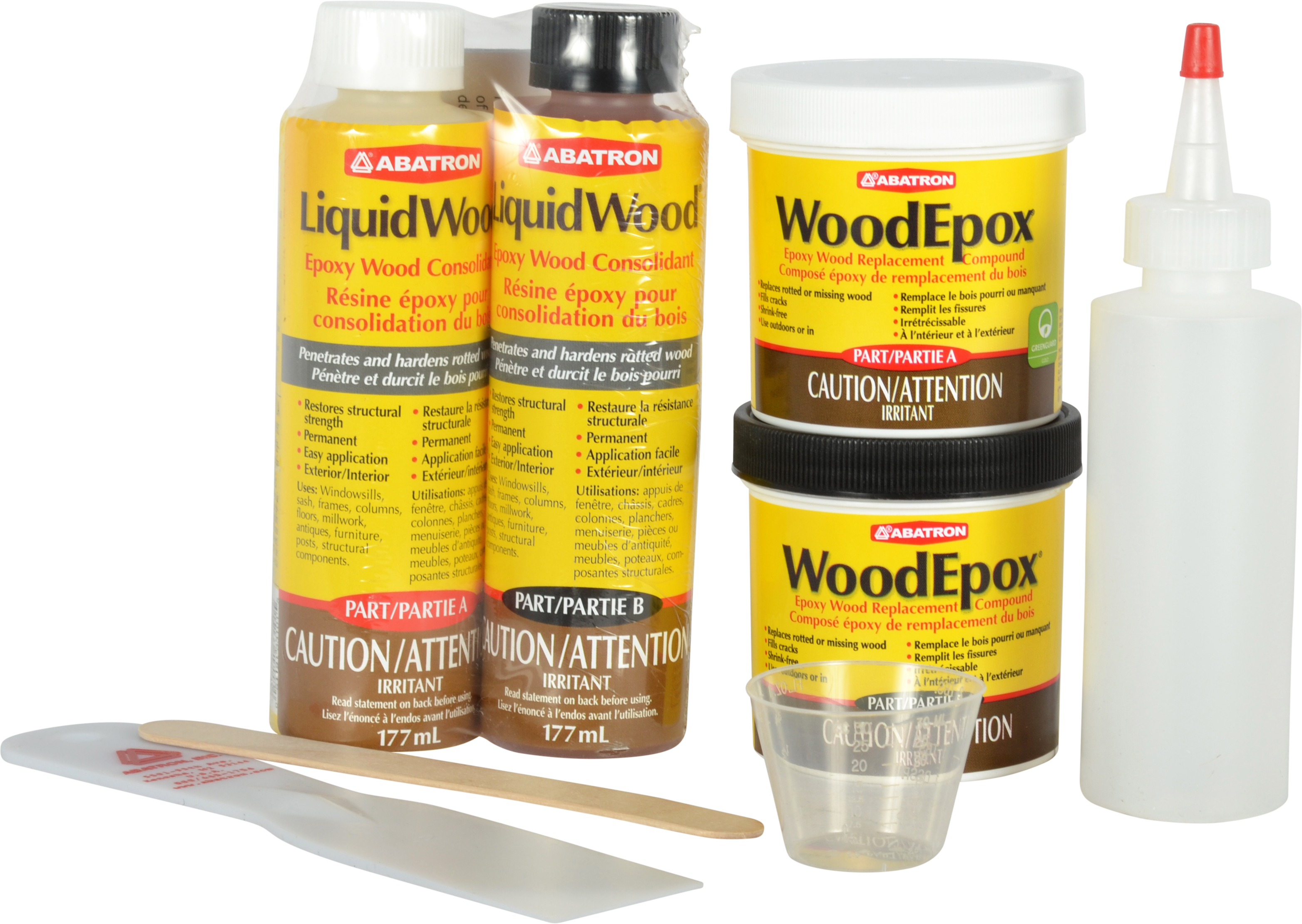 EPOXYWOOD Résine époxy pour bois - revêtement de protection, Restauration,  Renforcement