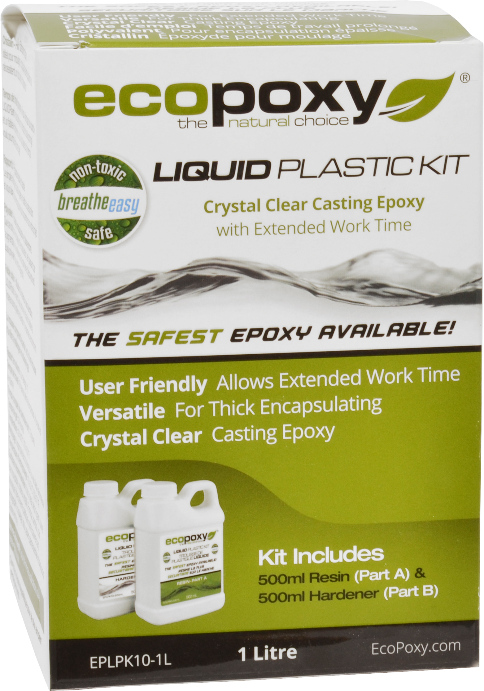 EcoPoxy Liquid Plastic 2:1 Art Piece 