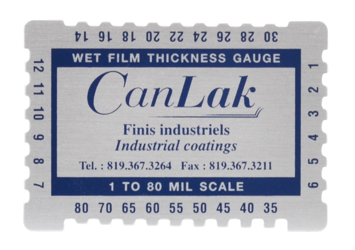 Wet film thickness gauge