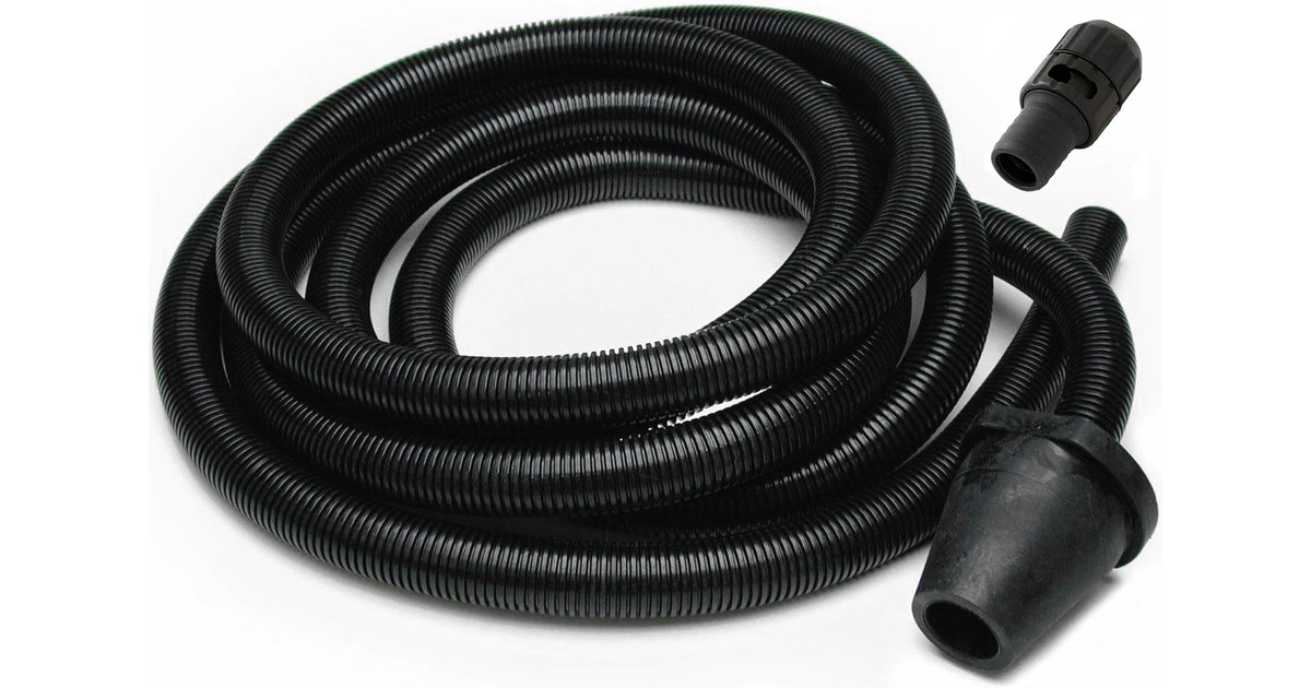 ¾" x 12' Vacuum Hose & Adaptor for Hand Sanding Block Mirka Ardec
