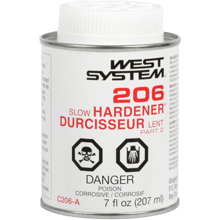 206 Slow Hardener - West System - Ardec - Finishing Products