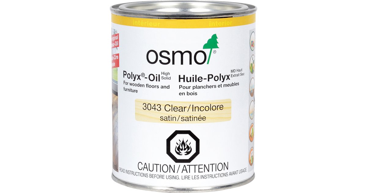 Huile-Polyx - Osmo - Ardec - Produits pour bois