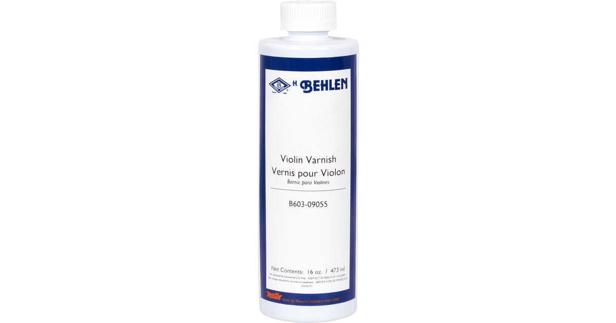 Violin Varnish Behlen Ardec Finishing Products