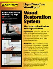 LiquidWood Epoxy Wood Consolidant - Abatron - Ardec - Finishing Products