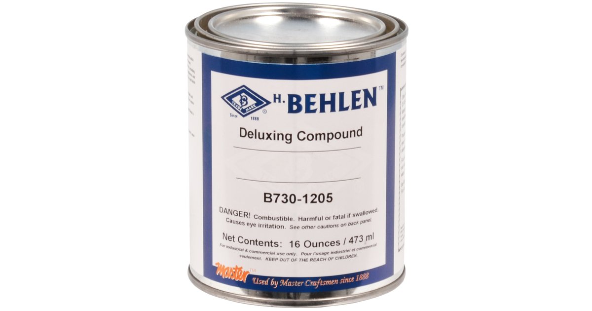 Deluxing Compound Behlen Ardec Finishing Products