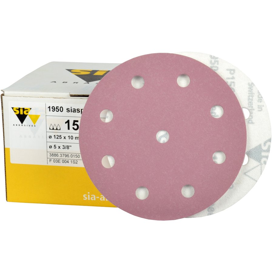 5" Festool Compatible Sanding Discs 1950 siaspeed SIA Abrasives