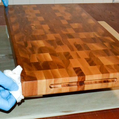 Planche à découper en bois de noyer canadien pour cuisine