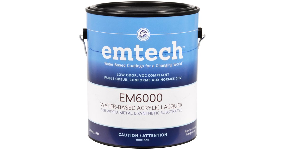 EM6000 Production Acrylic Lacquer - Emtech - Ardec - Finishing