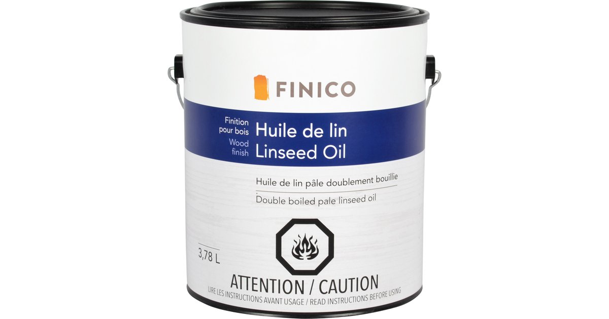 Boiled Linseed Oil, Made in Canada