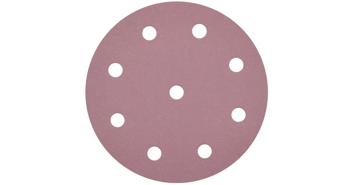 50 Disques Abrasifs Violets 1 Pouce - Grain 60, Papier Aluminium, Pour Bois Et Métal, Uxcell