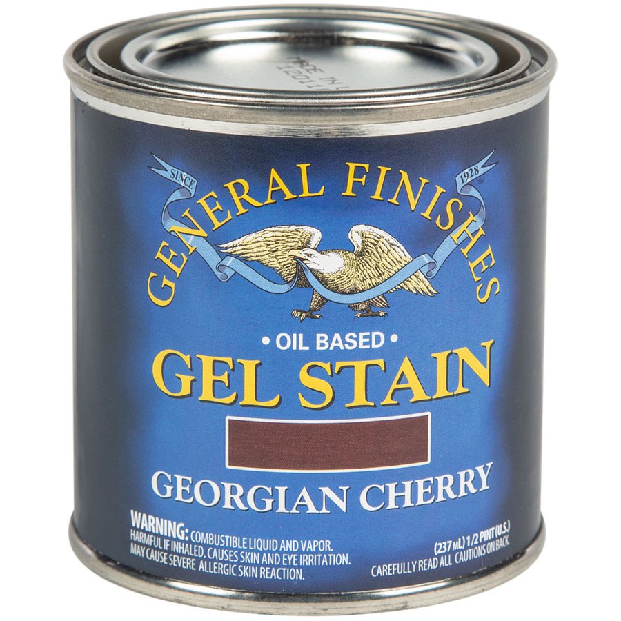 Gel Stain General Finishes Ardec Finishing Products   Gf Product OIL BASED GEL STAIN Georgian Cherry HALF PINT CLOSED 1000 JVA2kxu.091e9b@2x 