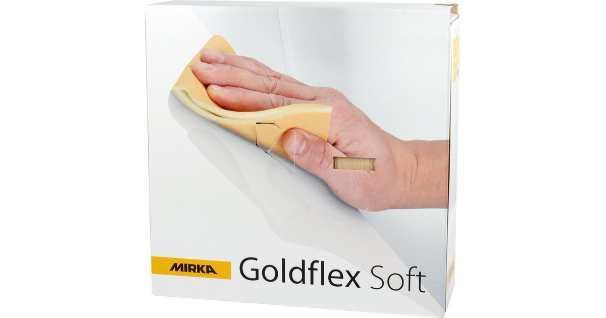 Goldflex Soft Abrasive Pads - Mirka - Ardec - Finishing Products