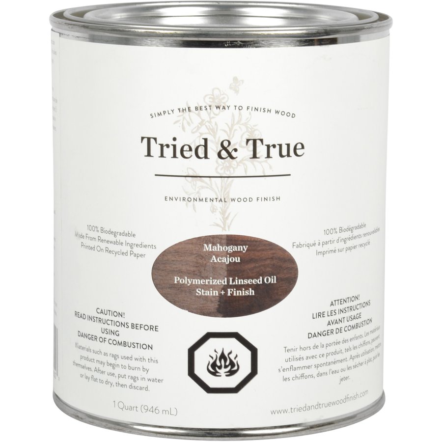 Polymerized Linseed Oil Stain + Finish Tried & True Ardec