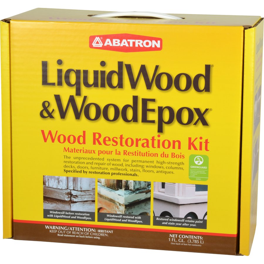LiquidWood & WoodEpox Wood Restoration Kit Abatron Ardec