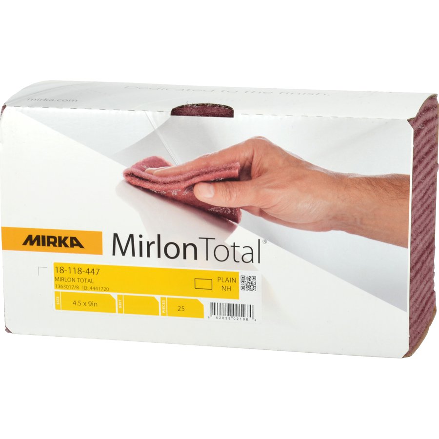 Mirlon Total Non Woven Abrasives 4 ½ x 9" Scuff Pads Mirka