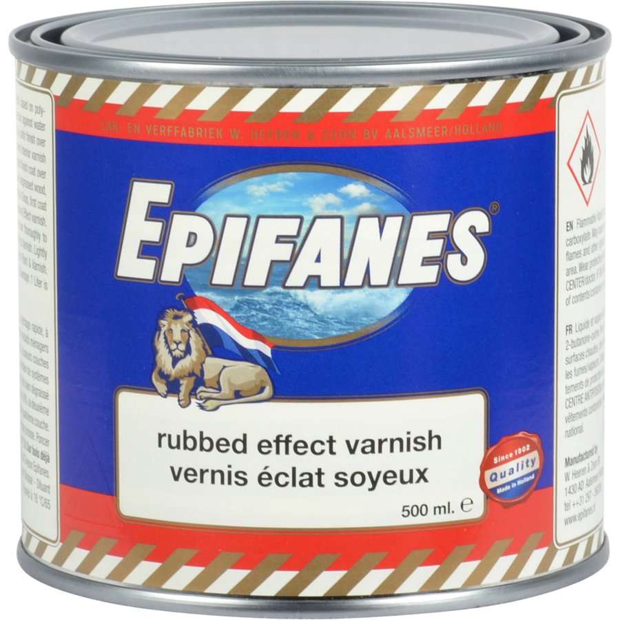 Rubbed Effect Varnish Epifanes Ardec Finishing Products