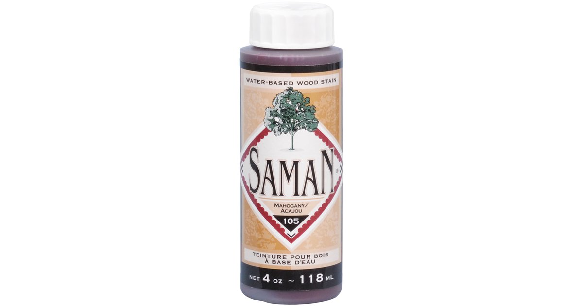Saman Water Based Stain Color Chart
