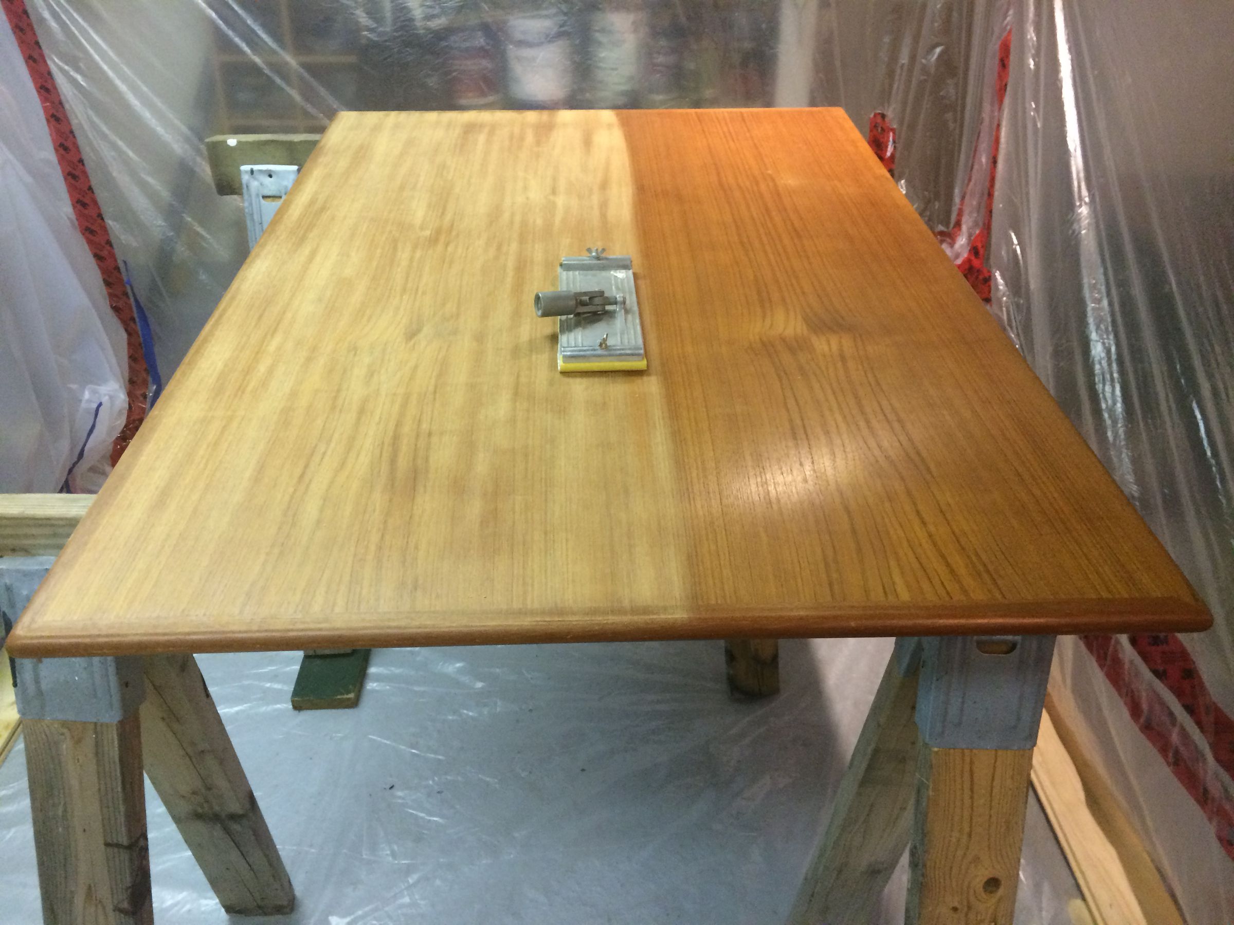 Table en teck huilé  Ardec  Produits pour bois