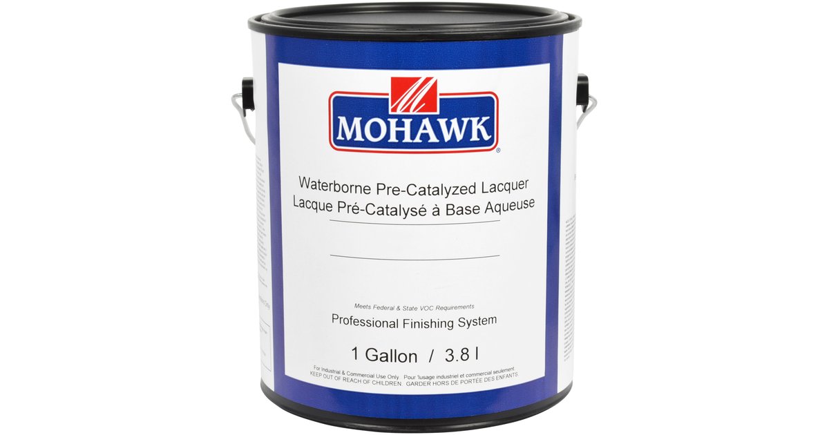 Waterborne PreCatalyzed Lacquer Mohawk Ardec Finishing Products