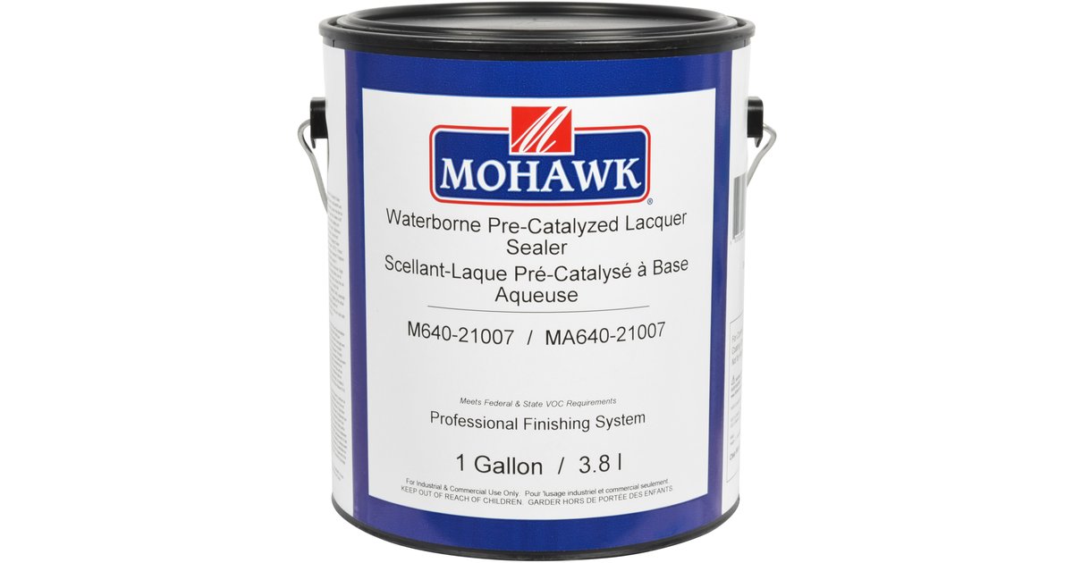 Waterborne PreCatalyzed Lacquer Sealer Mohawk Ardec Finishing