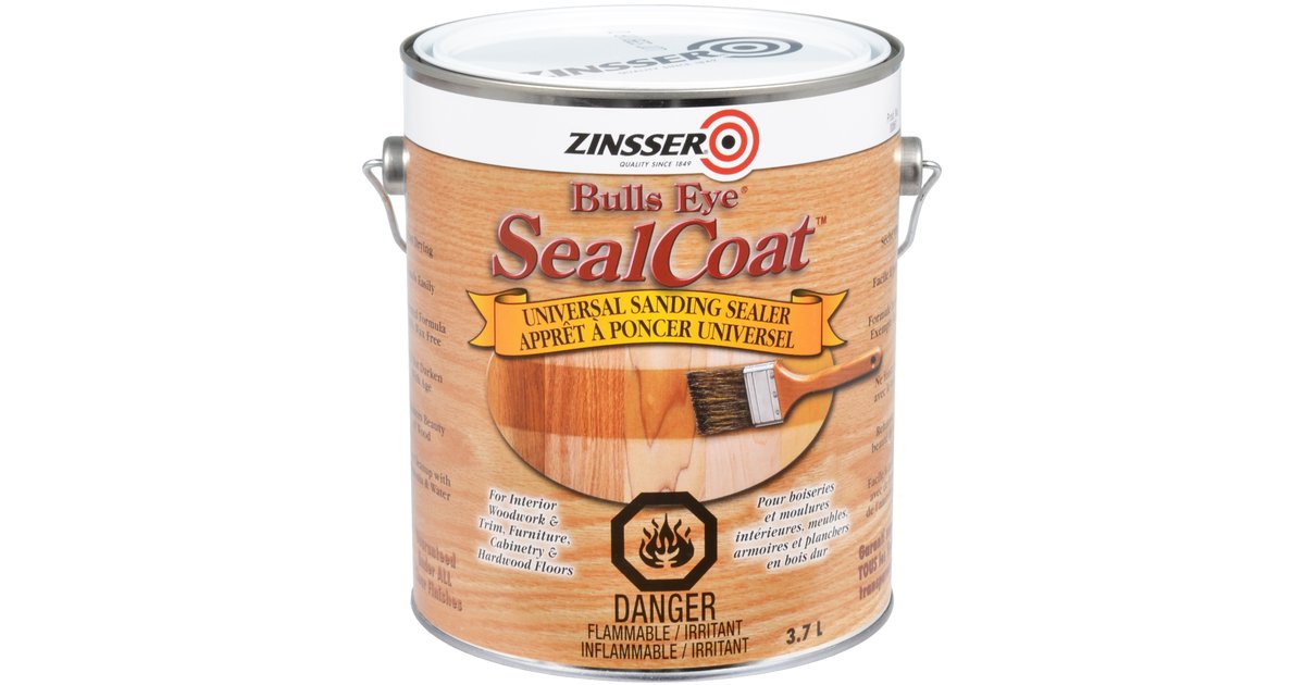 Bulls Eye SealCoat Universal Sanding Sealer Zinsser Ardec